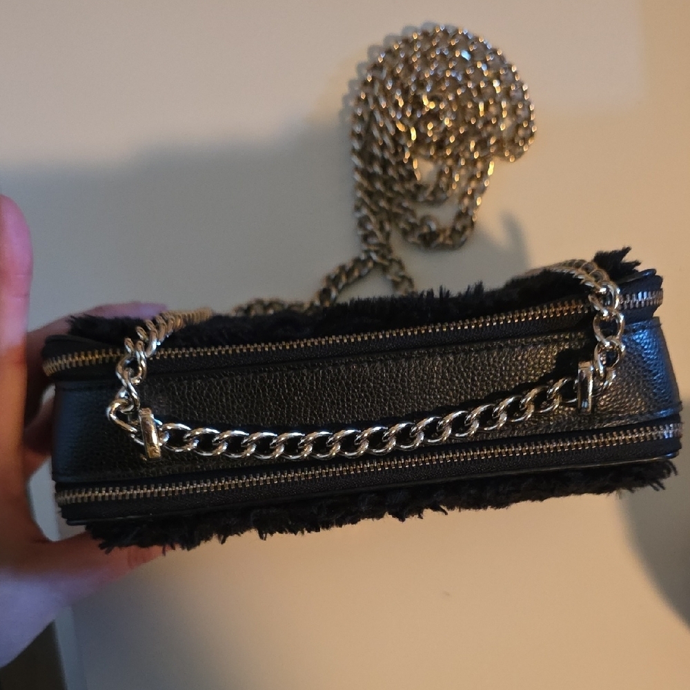 Kate Spade Black Cat Clutch with Chain - Picture 7 of 9